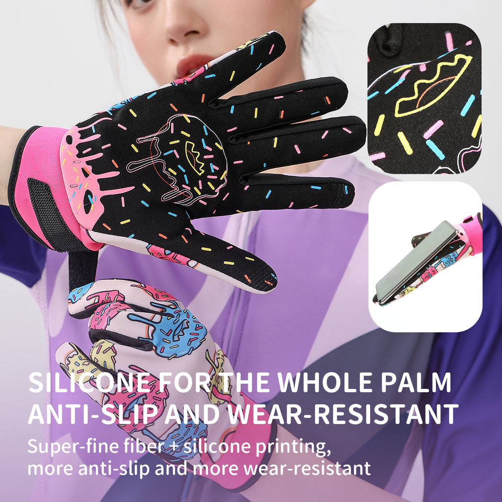 Guantes VRTX Donut Drip Series – Full Palm Grip